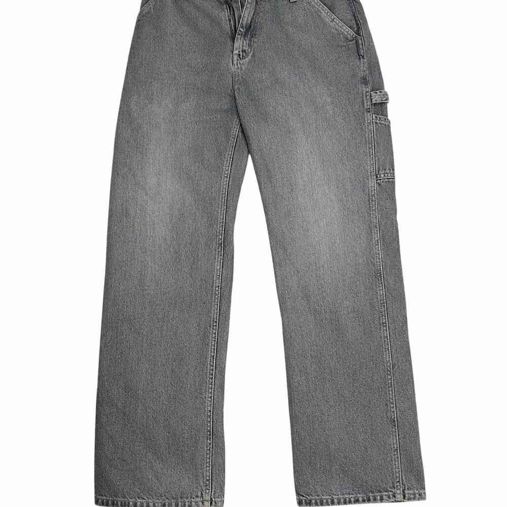 Men's Relaxed Fit Gray Denim Jeans